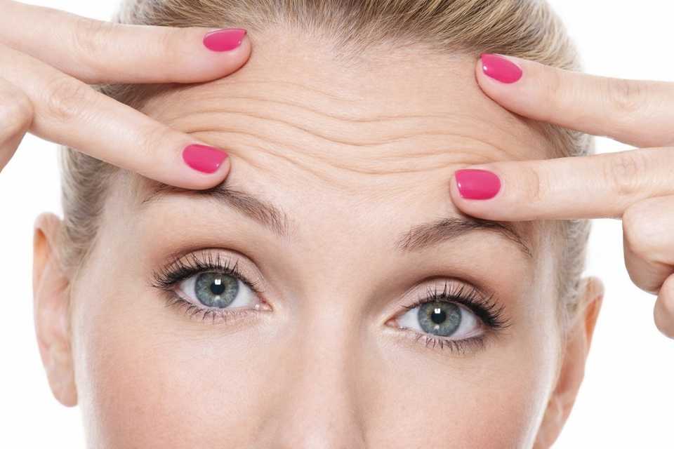 woman forehead wrinkles lasertime