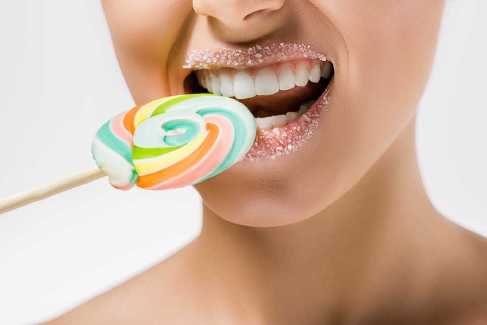 sugar collagen mouth